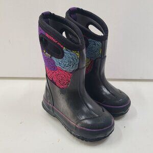BOGS Unisex-Child Neo-Classic Pull On Rubber Mid Calf Lined Rain Boot Size 5